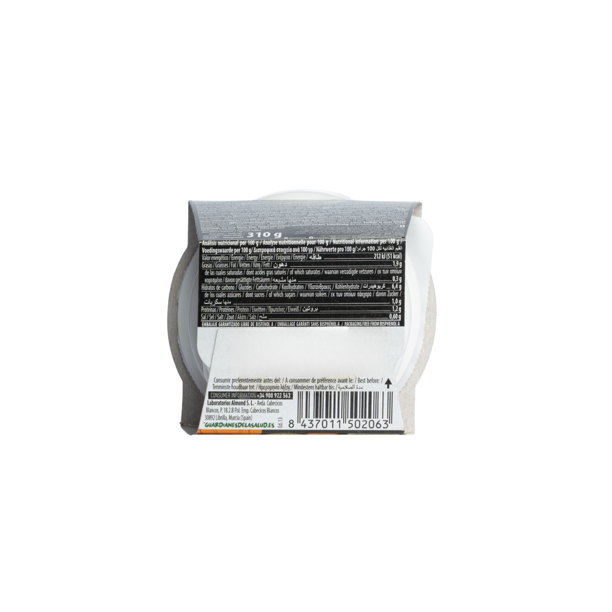 Pompoen- en koriandercrème Naturgreen, 310 g