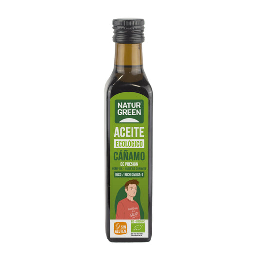 Biologische hennepolie, NaturGreen 250 ml