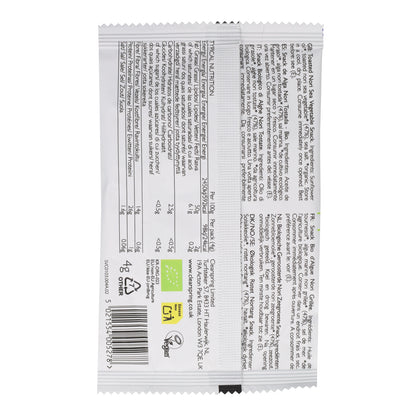 Biologische geroosterde nori-snack van Clearspring 4 g