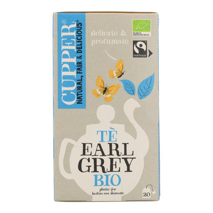 Biologische Earl Grey-thee Cupper 20 zakjes