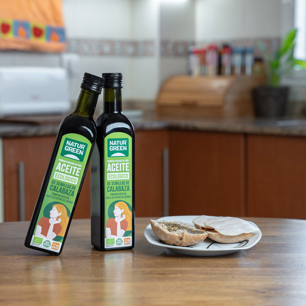 Biologische pompoenpitolie NaturGreen 500 ml