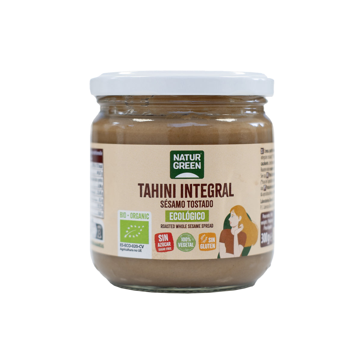 Geroosterde tahin Naturgreen 300 g