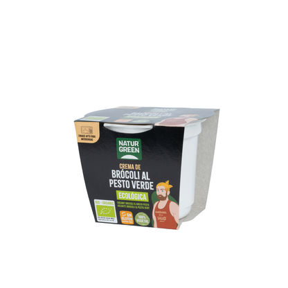 Broccolicrème met groene pesto Naturgreen, 310 g