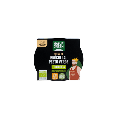 Broccolicrème met groene pesto Naturgreen, 310 g