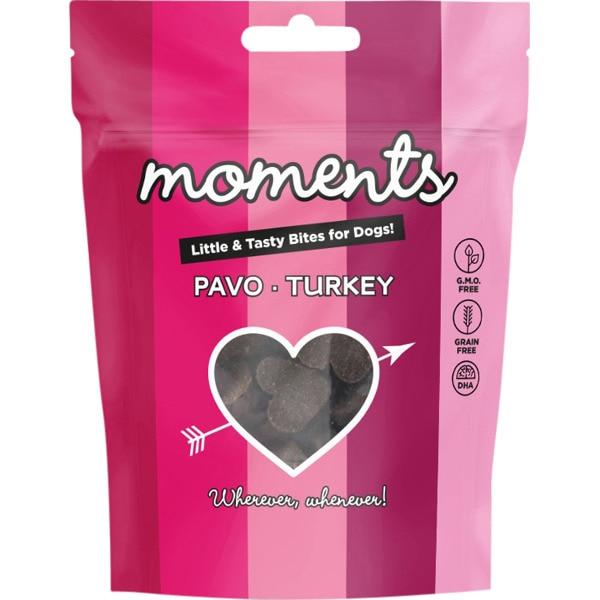 Moments Dog Porciones Pavo 60 g Snacks para perros