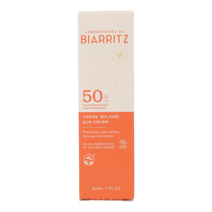 Zonnecrème voor het gezicht SPF 50 Laboratorios Biarritz 50 ml