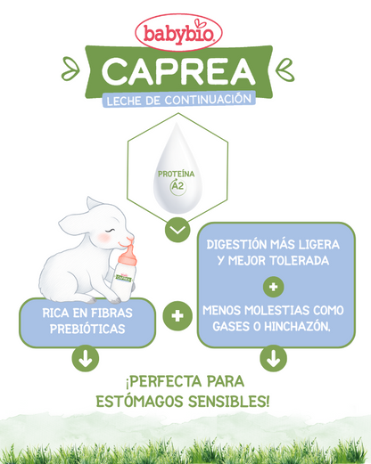 Pack 2x Leche de Cabra BIO Caprea 3 Babybio 800 g