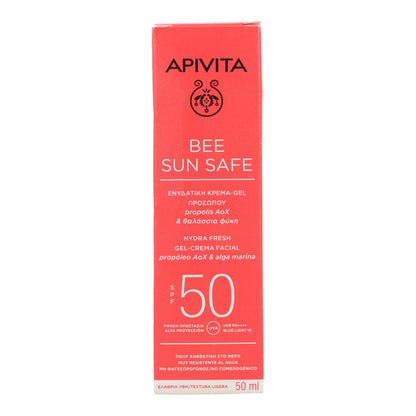 Zonnecrème Hydra Fresh SPF50 Apivita 50 ml