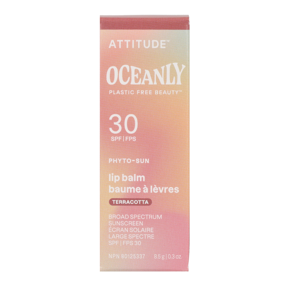 Oceanly - PHYTO-SUN Lippenbalsem met kleur SPF 30 - Terracotta, Attitude, 8,5 g