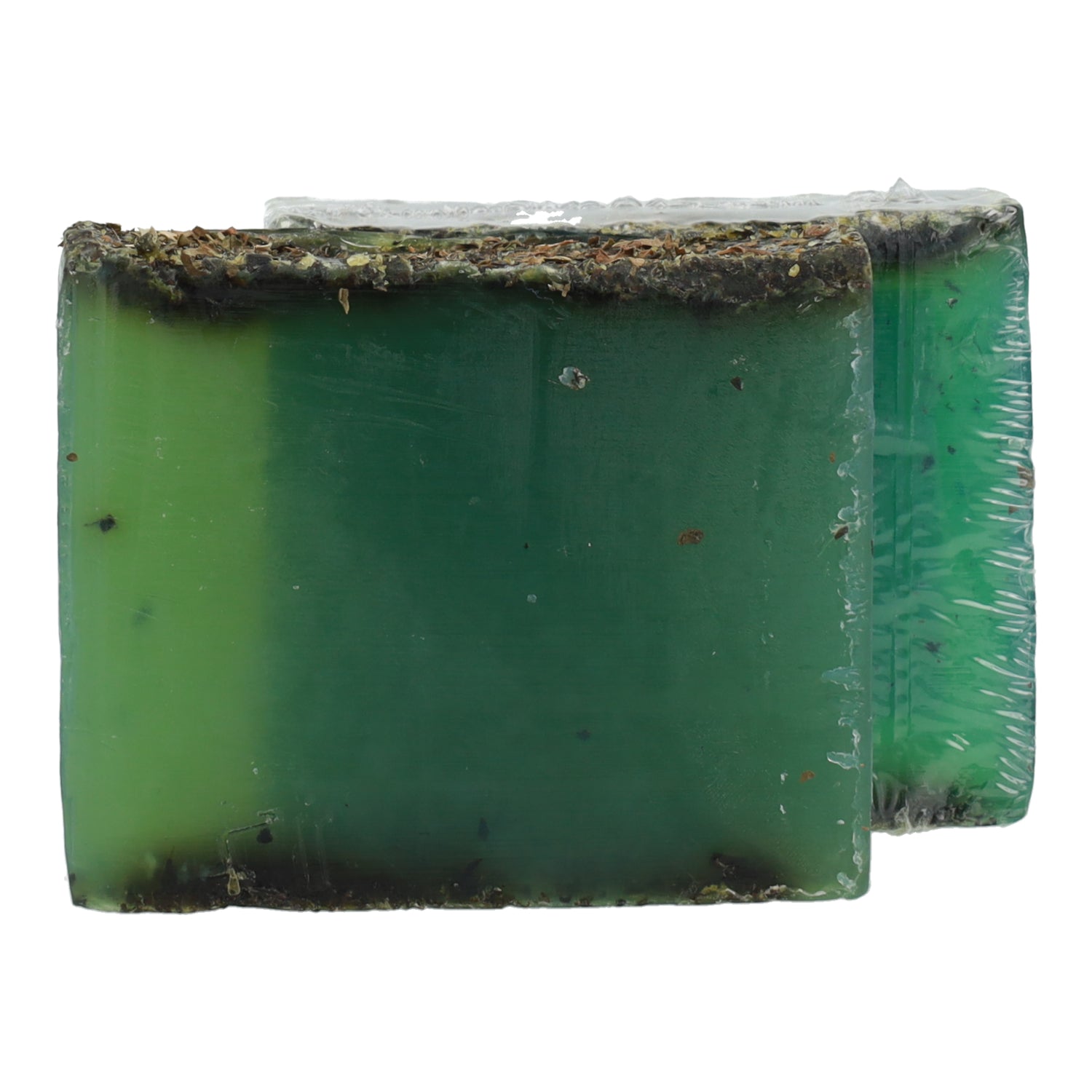 Natuurlijke glycerine zeep munt en pepermuntblaadjes 100 g