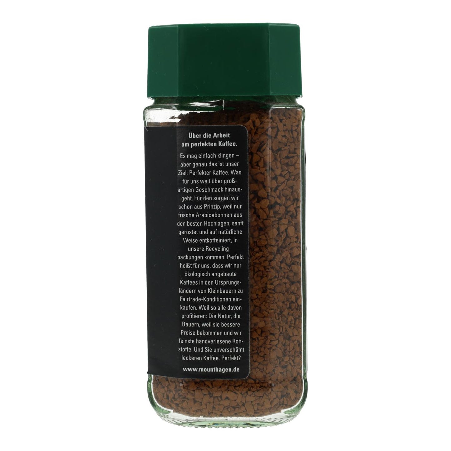 Café Comercio Justo Liofilizado Descafeinado Arábica BIO Mount Hagen 100g