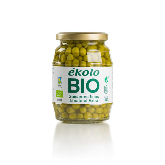 Guisantes Ecológicos en conserva al Natural ékolo 345 g