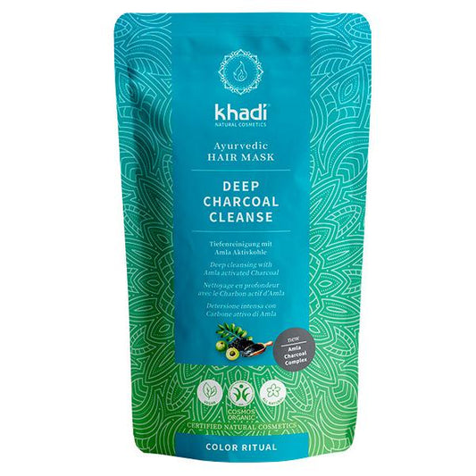 Mascarilla capilar DETOX carbón activo Khadi 50 g   capilar detox