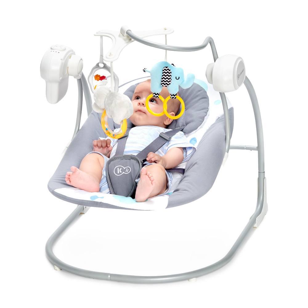 Hamaca de bebé Minky rosa Kinderkraft