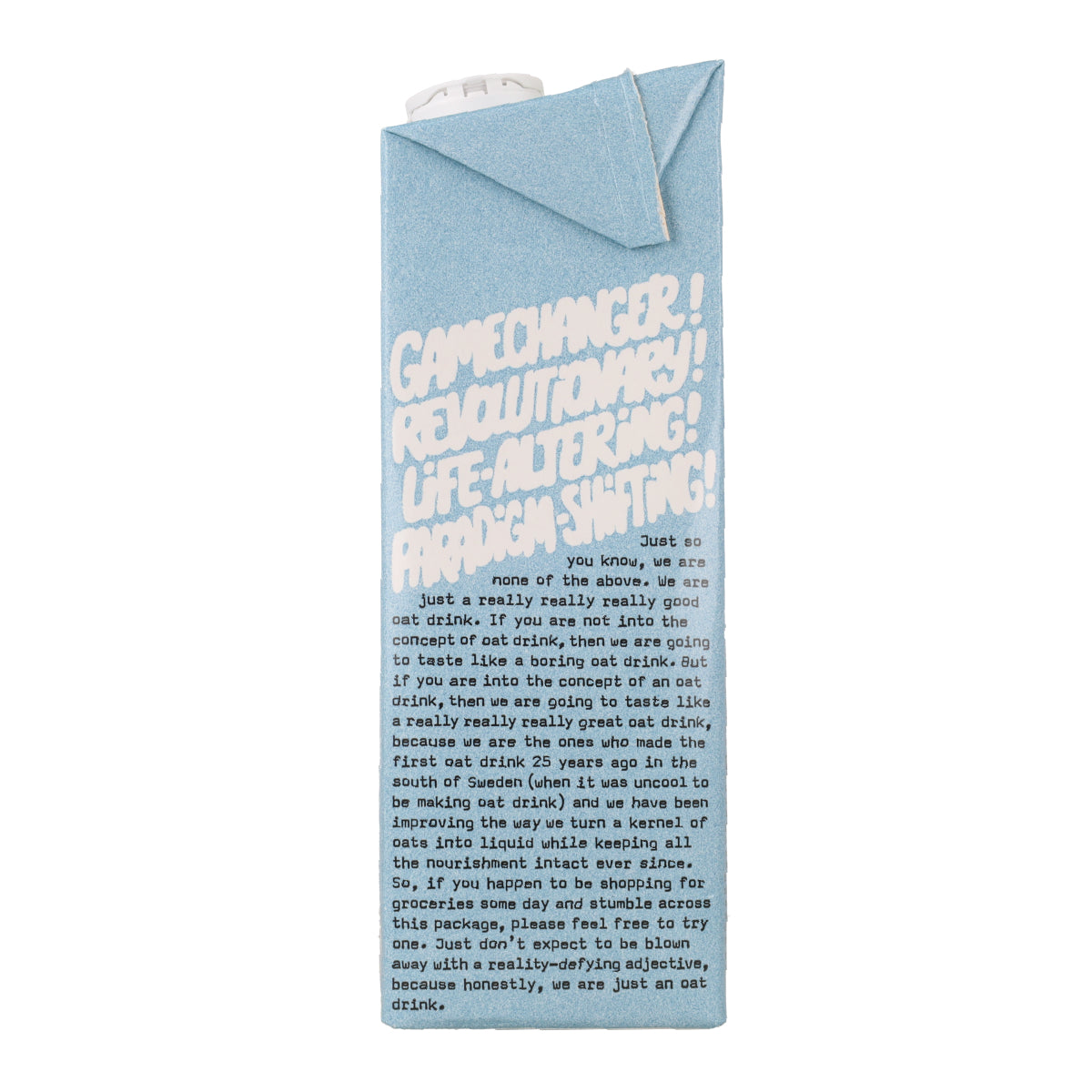 Oatly suikervrije haverdrank 1 L
