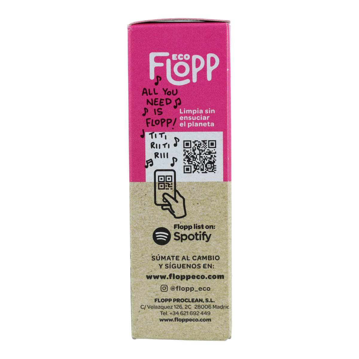 Wateroplosbare toiletreiniger Flopp  Navulling 2 capsules