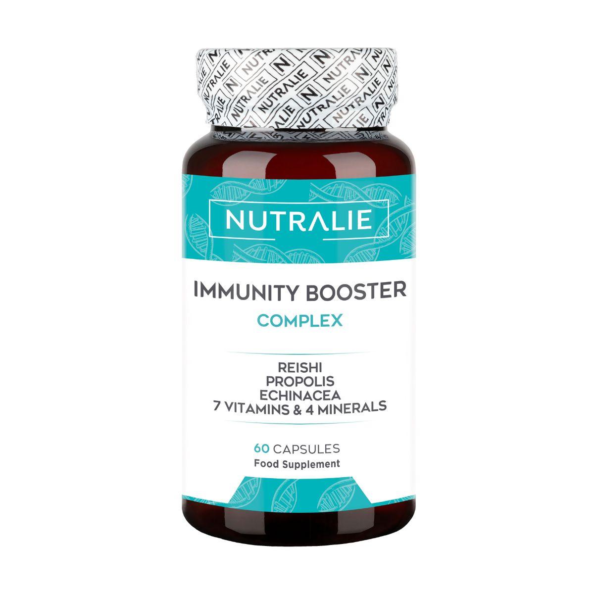Nutralie Defensas Inmunitarias con Reishi + Propóleo + Equinacea 60 cápsulas