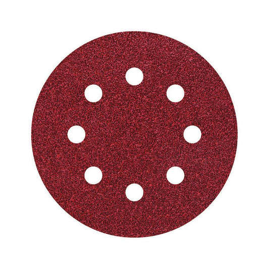 5 discos adhesivos de lijar	Ø 125 mm Wolfcraft Grano 400