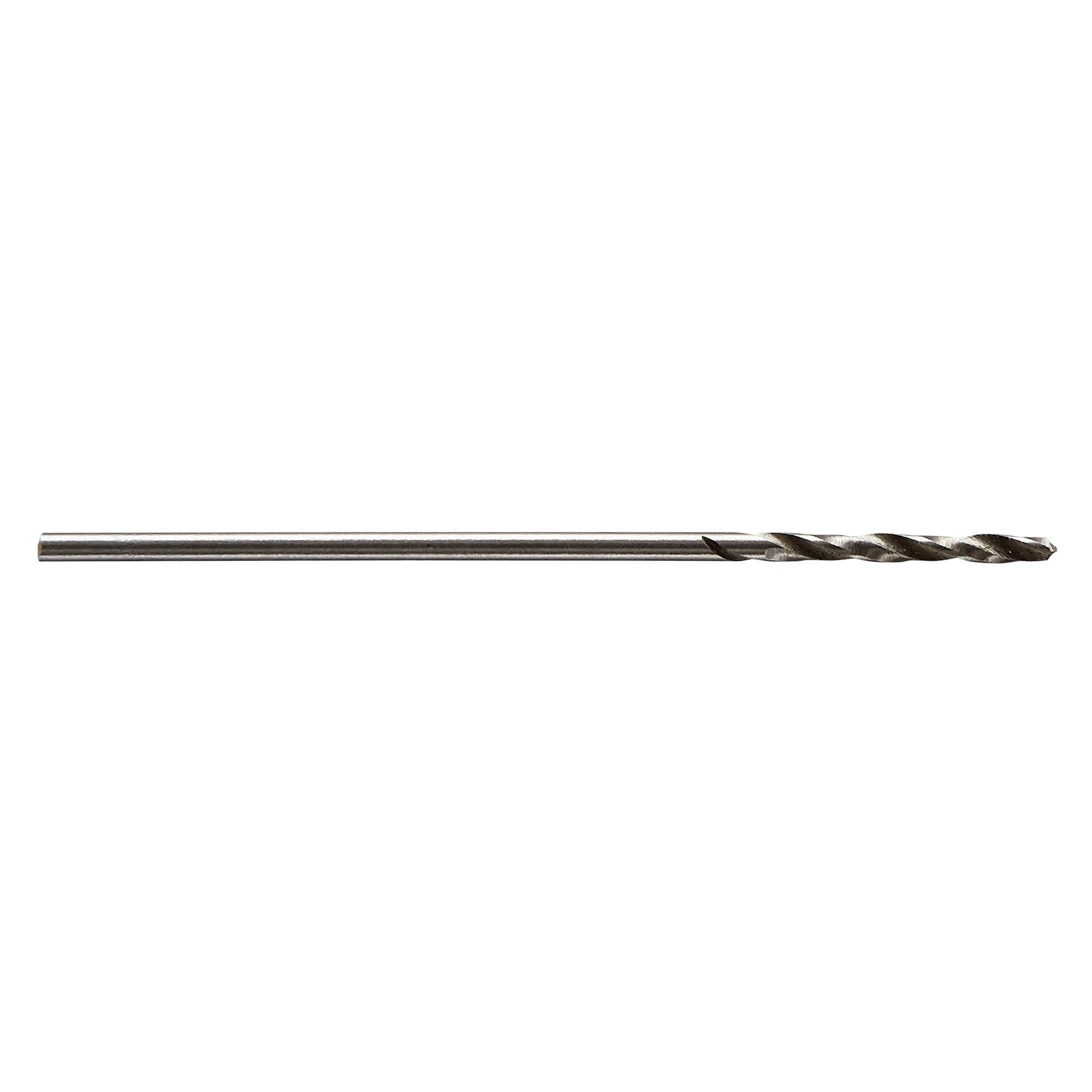 3 Brocas espirales HSS rectificadas con vástago redondo para metal Wolfcraft Ø 2,5 mm