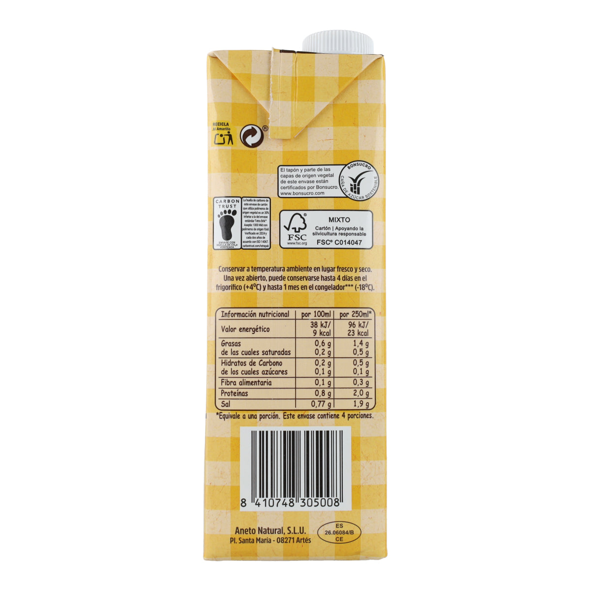 Biologische kippenbouillon Aneto 1 l