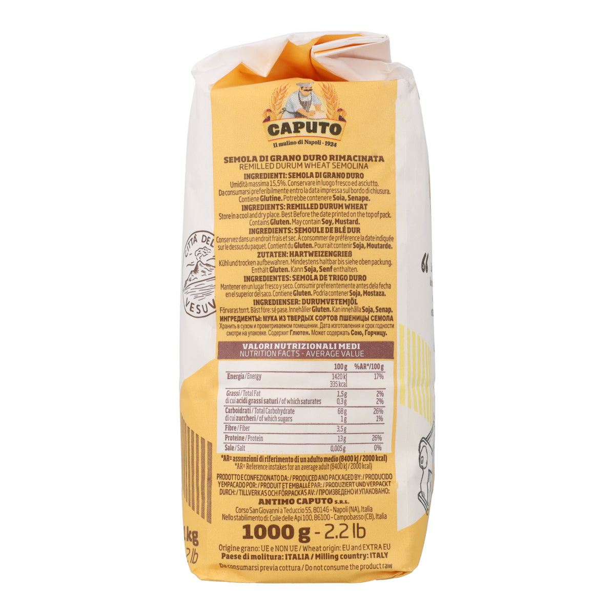 Griesmeel Rimacinata Caputo 1 kg