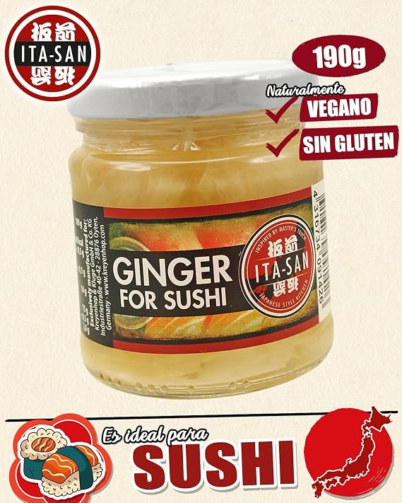 Gember voor sushi Ita-san 190 g
