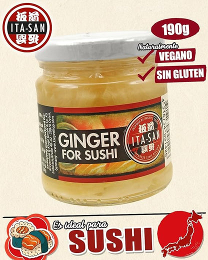 Gember voor sushi Ita-san 190 g
