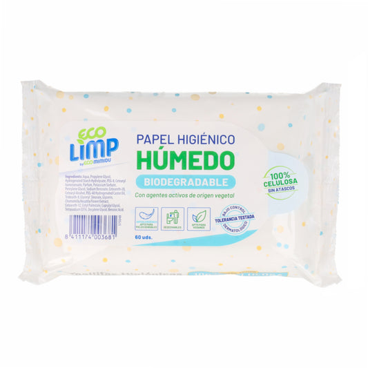 Vochtig toiletpapier Mimidu ECO 60 stuks