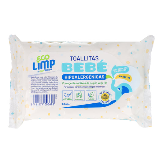 Mimidu ECO babydoekjes 60 stuks