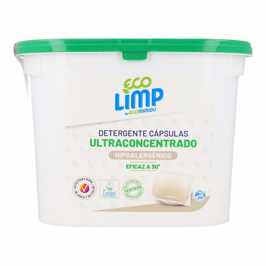 Ultraconcentraat wasmiddelcapsules Mimidu ECO 20 doses