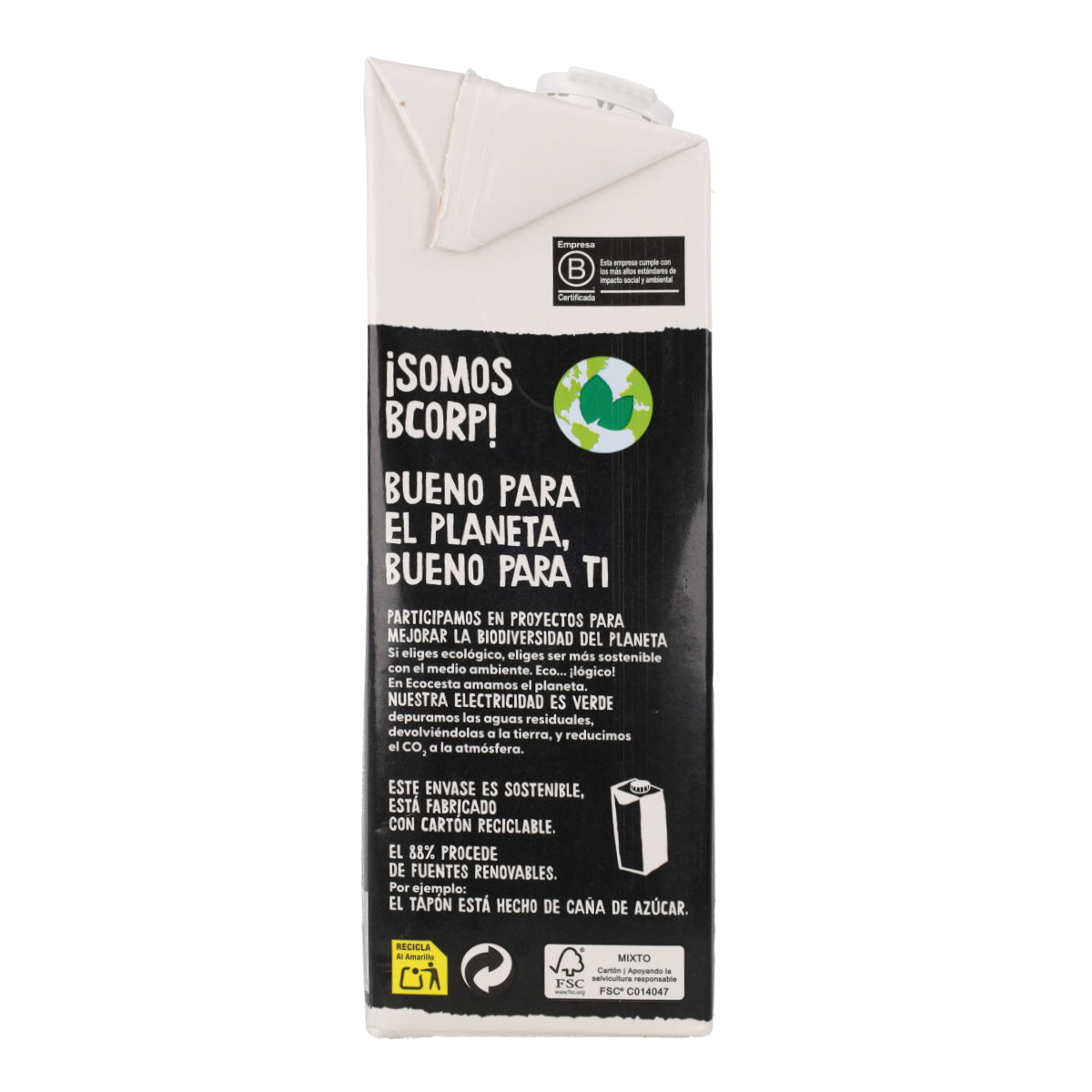 Plantaardige proteïnedrank Plus Bio Ecocesta 1 l