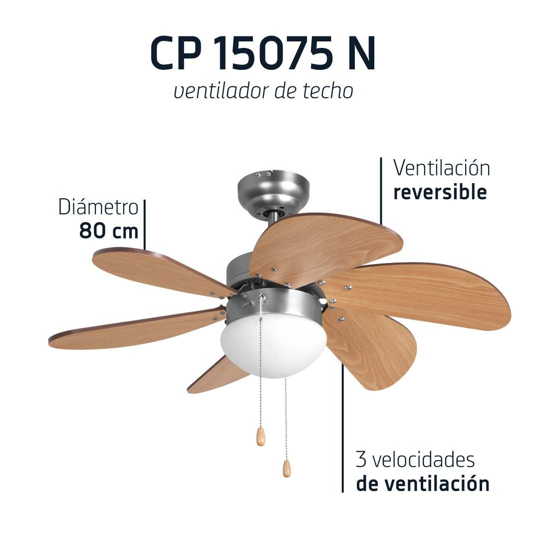 Orbegozo plafondventilator CP 15075 N 75 cm