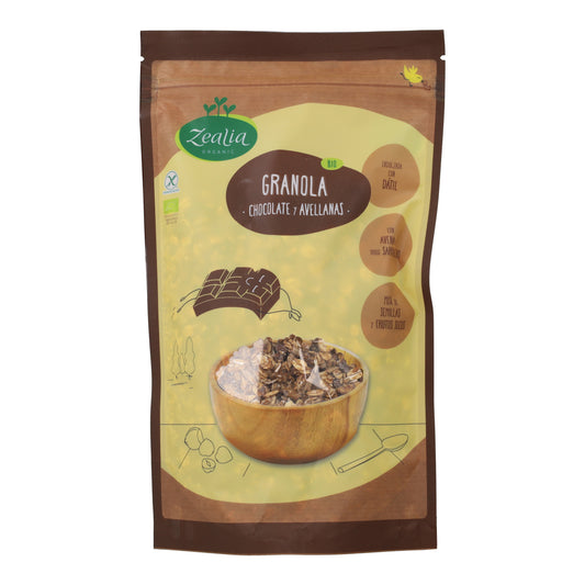 Biologische glutenvrije chocoladegranola Zealia 300 g