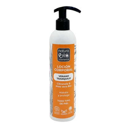 Lichaamslotion Verano Tranquilo 250 Citronella, NATURABIO, 250 ml