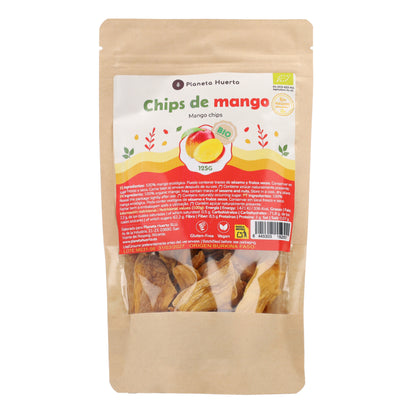 Gedroogde mangochips ECO Planeta Huerto 125 g