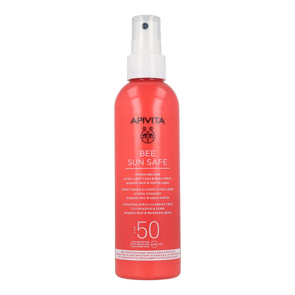 Zonnebrandspray Hydra Melting SPF50 Apivita 200 ml
