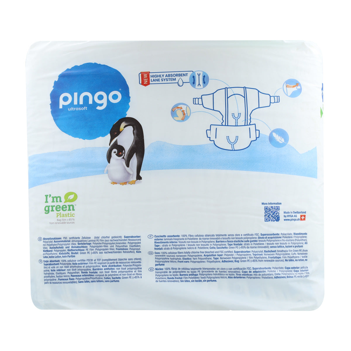 Luiers T6 XL (15-30 kg) Pingo 32 stuks