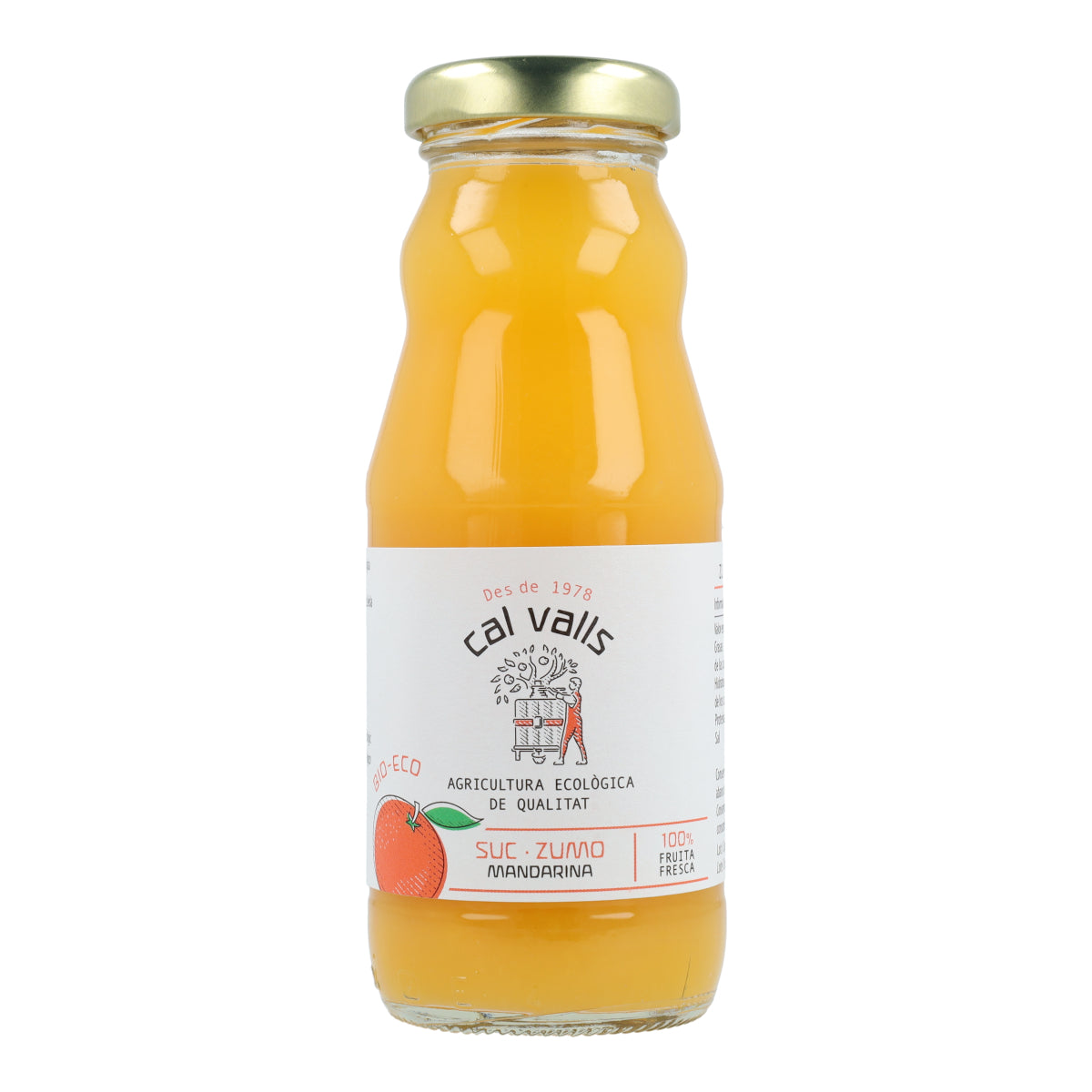 Mandarijnensap ECO Cal Valls 200 ml