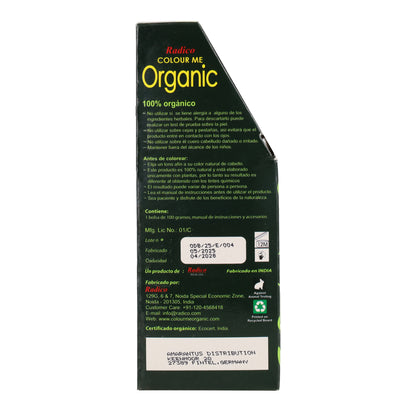Plantaardige donkerbruine haarverf Radico 100 g