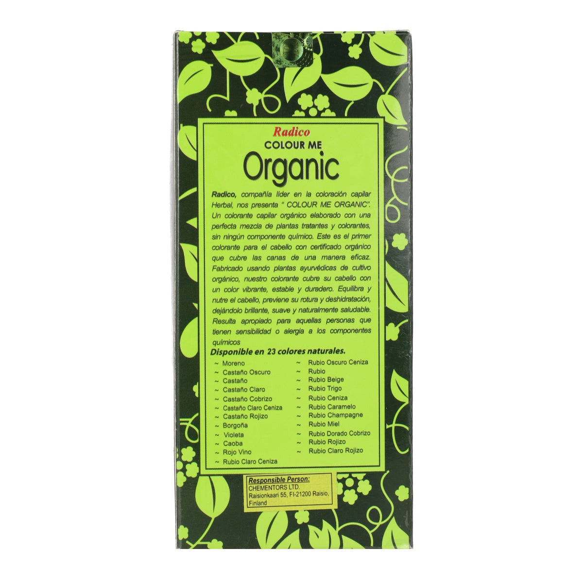 Plantaardige haarverf kastanjebruin Radico 100 g