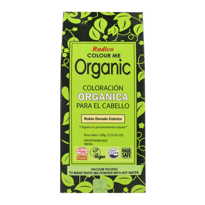 Radico plantaardige haarverf goudblond koperkleurig 100 g
