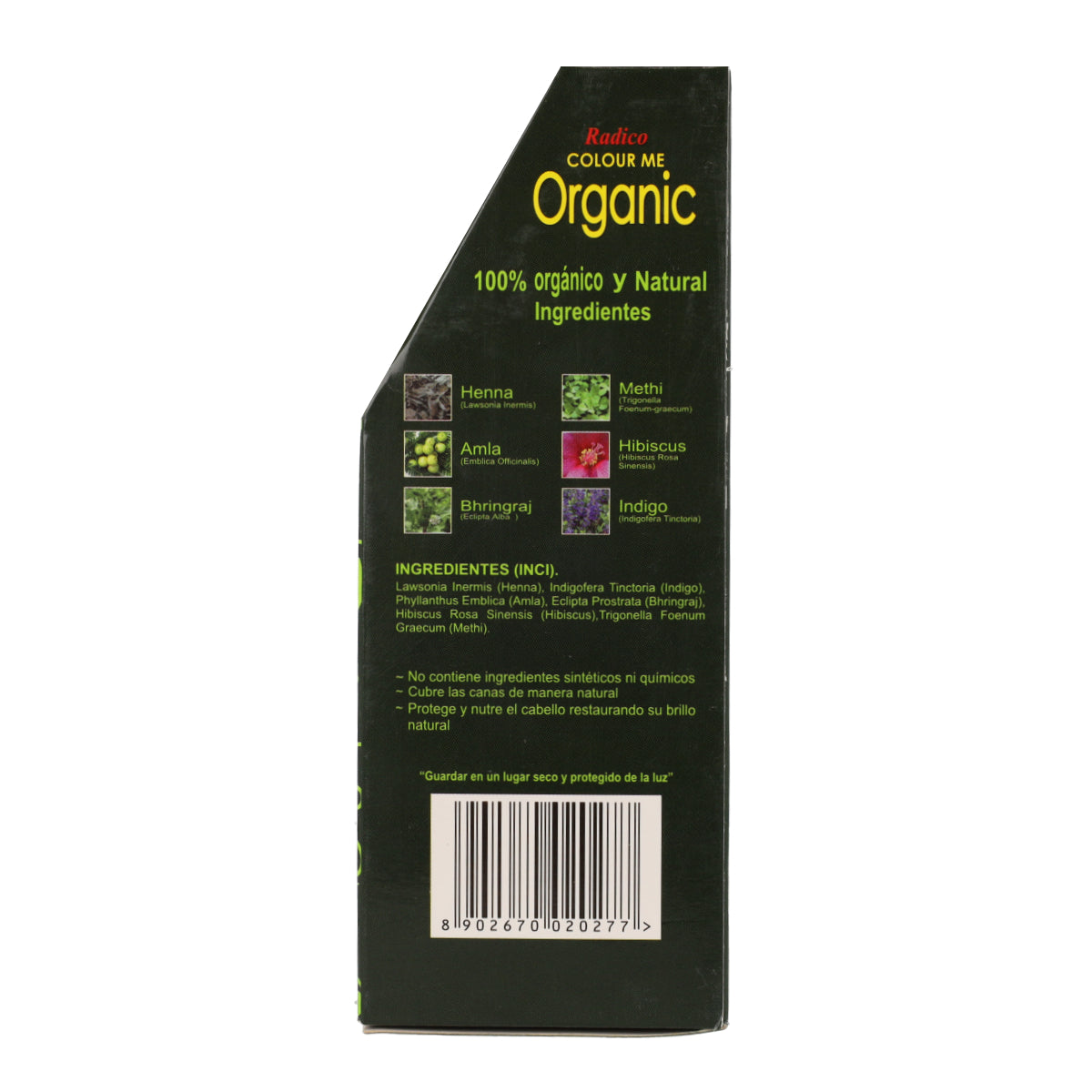 Plantaardige haarverf kastanjebruin  Radico 100 g