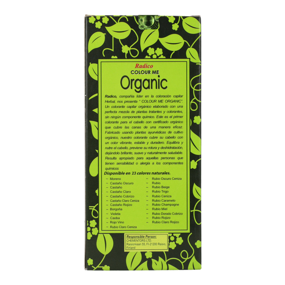Plantaardige haarverf kastanjebruin  Radico 100 g