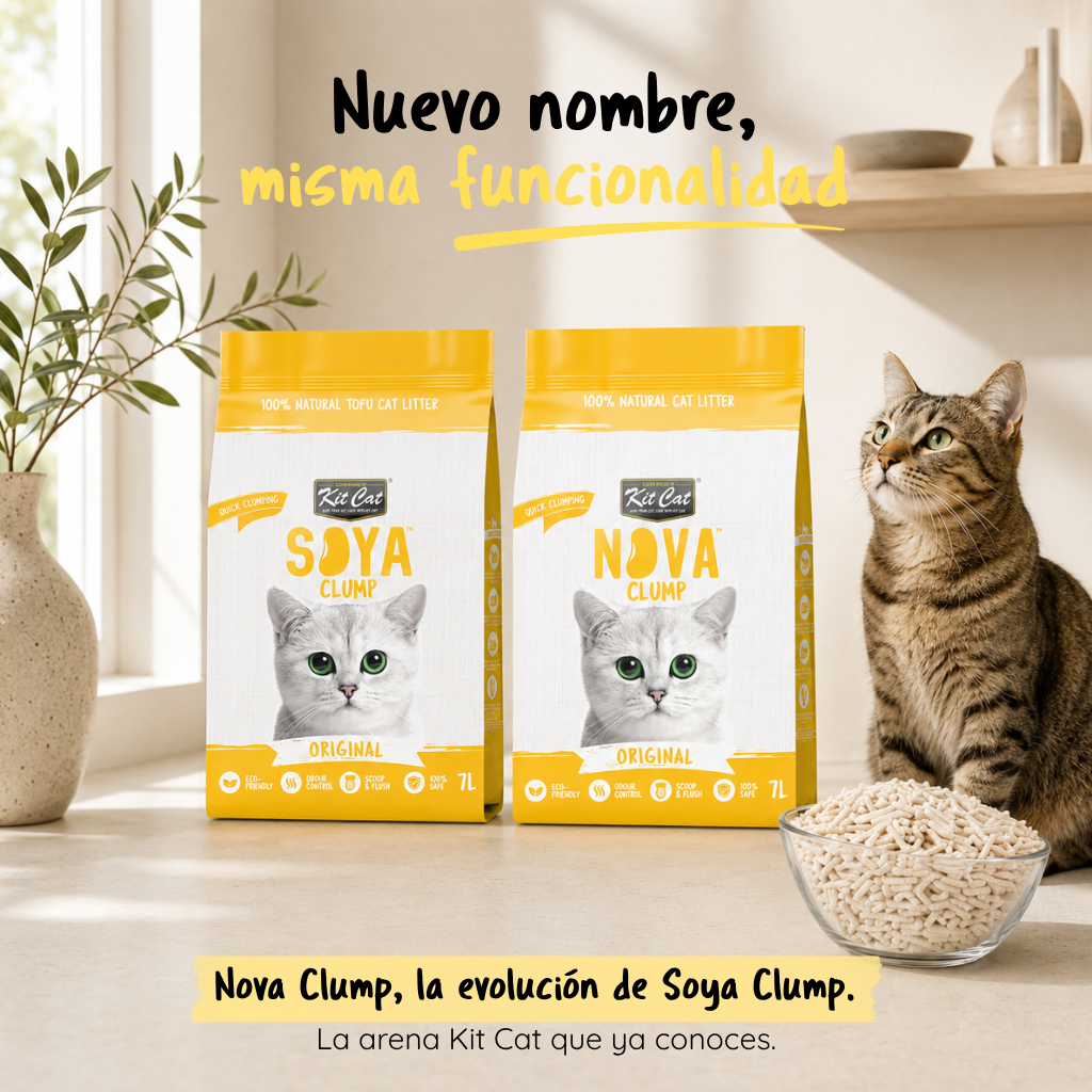 Kit Cat Arena Eco SoyaClump - Original 7 L Kattenbakvulling