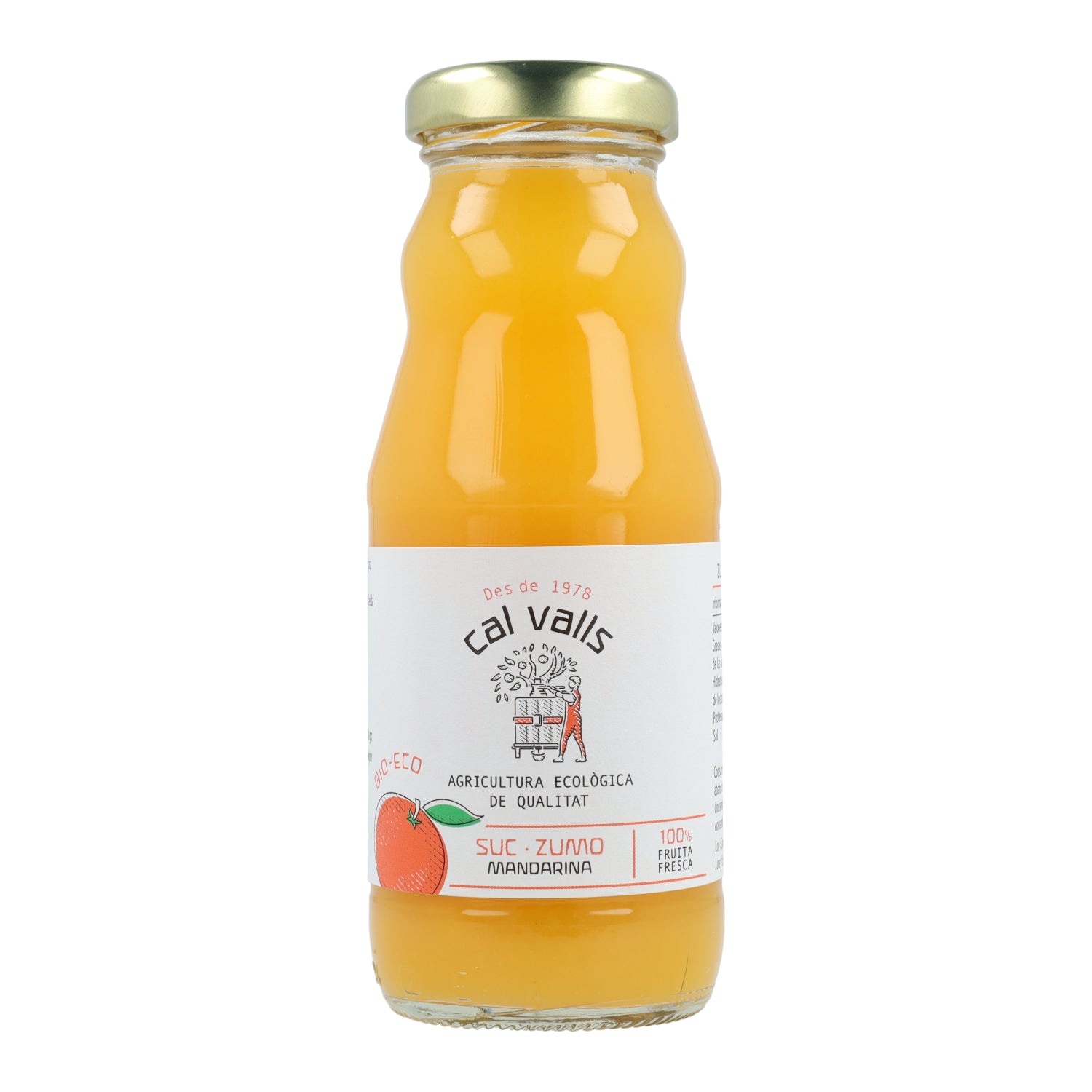 Mandarijnensap ECO Cal Valls 200 ml