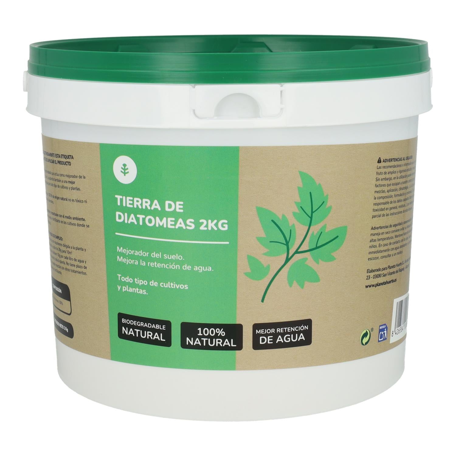 Pack 3x Tierra de Diatomeas Planeta Huerto 2 Kg