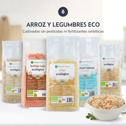 Arroz Basmati blanco ECO Planeta Huerto 500 g