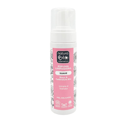 Espuma Limpiadora Suave Naturabio, NATURABIO, 200 ml
