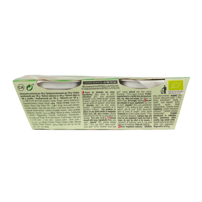 Dessert met amandelen en cacao NaturGreen,  2 x 125 g
