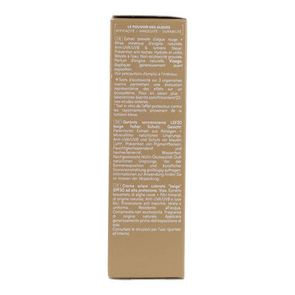 Zonnebrandcrème voor het gezicht, kleur beige, SPF30 Alga Maris 50 ml